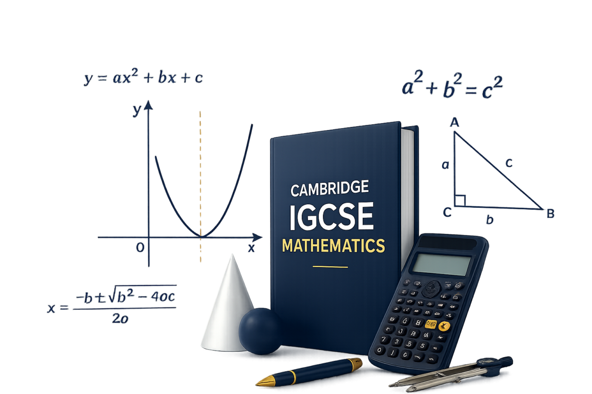 Tutor teaching Cambridge IGCSE Mathematics online classes
